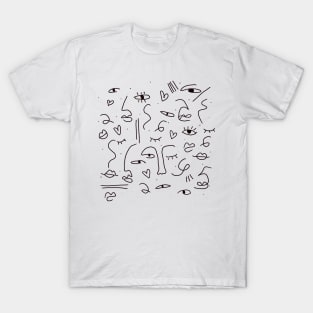 Abstract Design T-Shirt